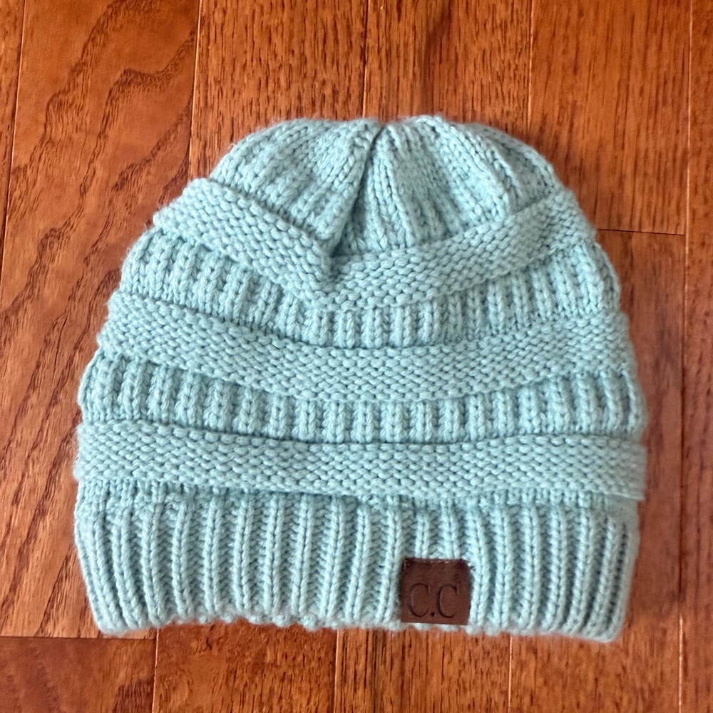 CC knit beanie